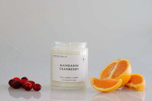 Mandarin Cranberry - 8oz Candle