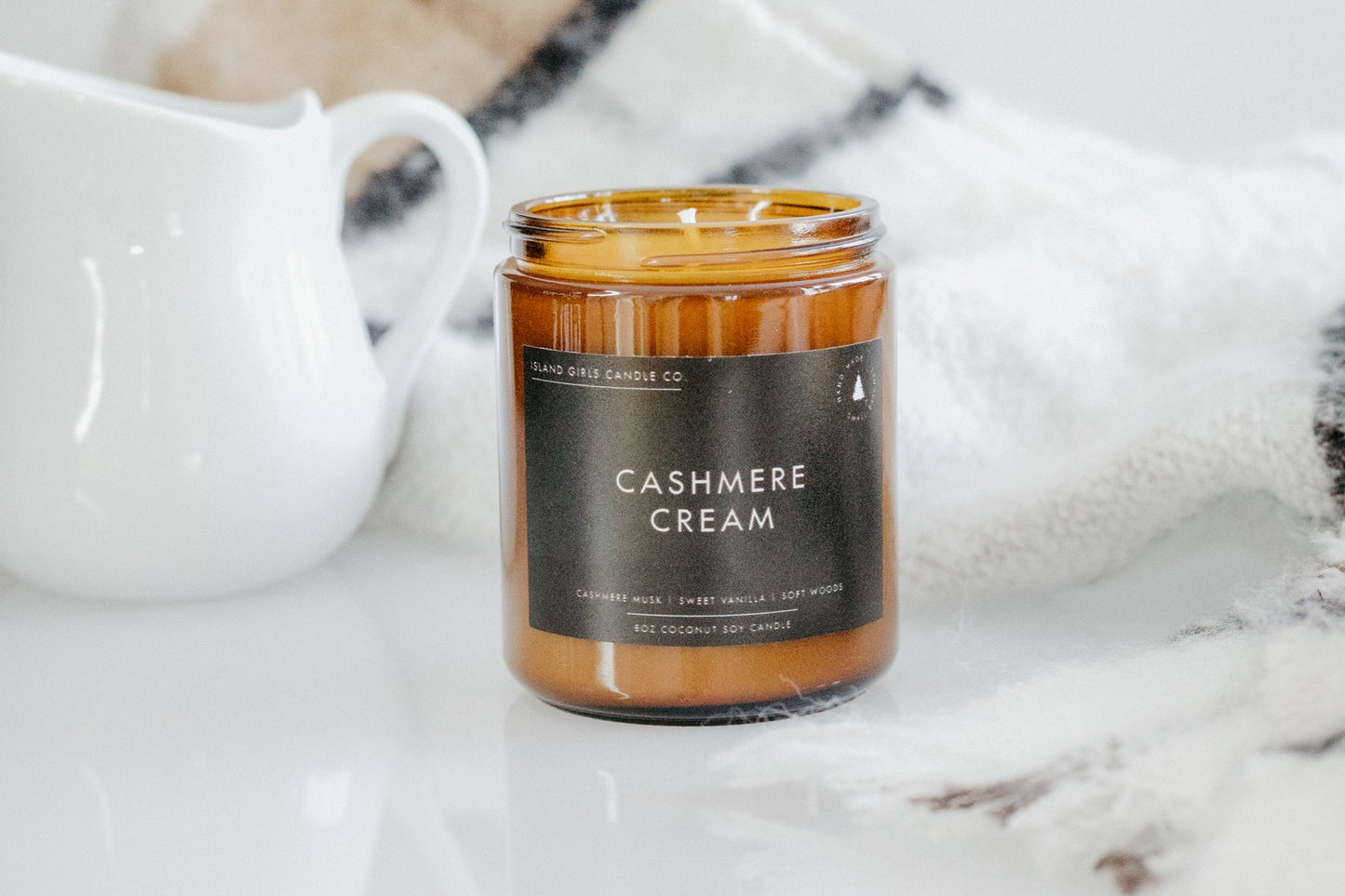 Cashmere Cream - 8oz Candle